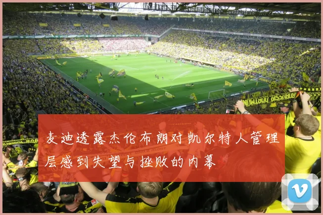 麦迪透露杰伦布朗对凯尔特人管理层感到失望与挫败的内幕
